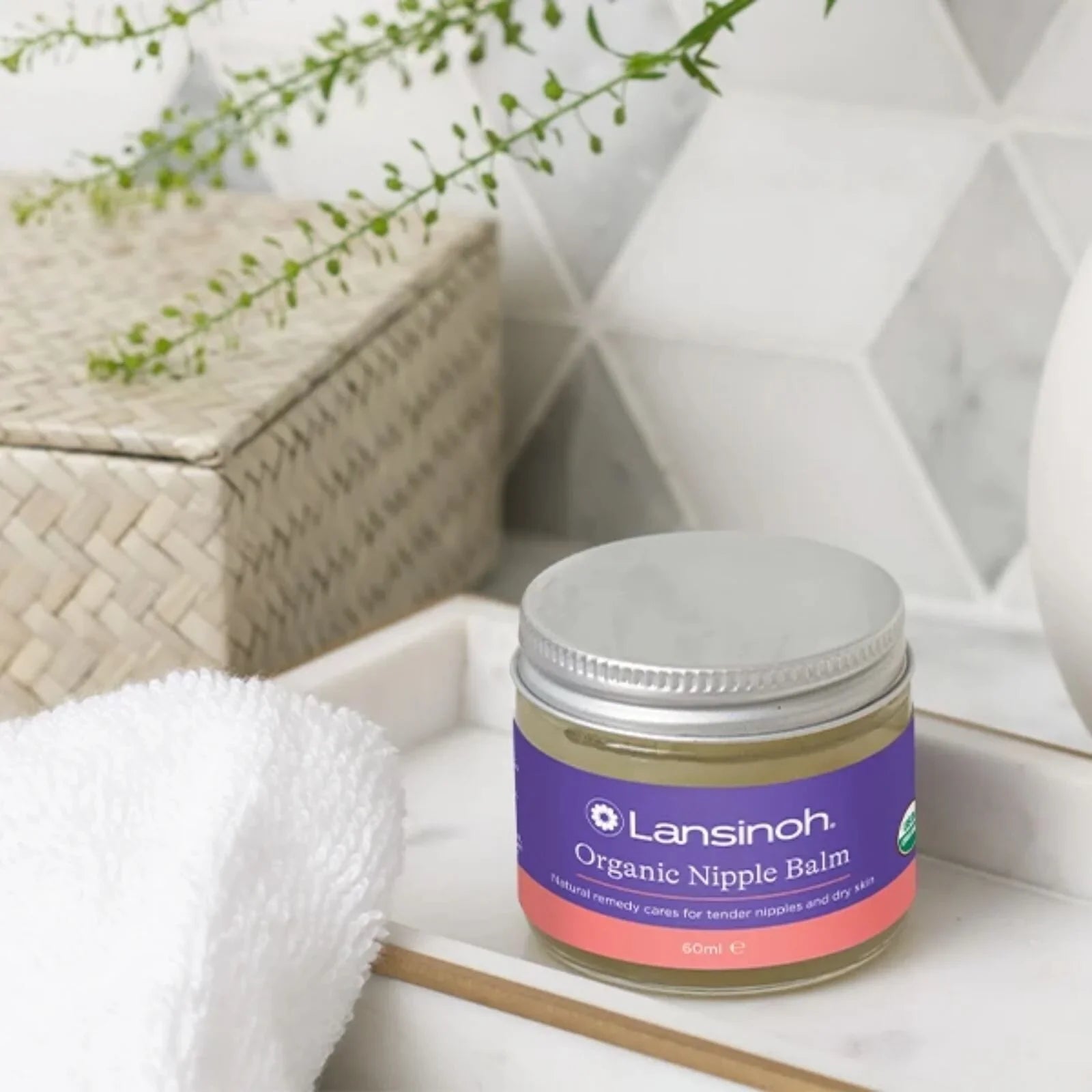 Lansinoh Organic Nipple Balm 60ml - mezetto ebebek ebebek