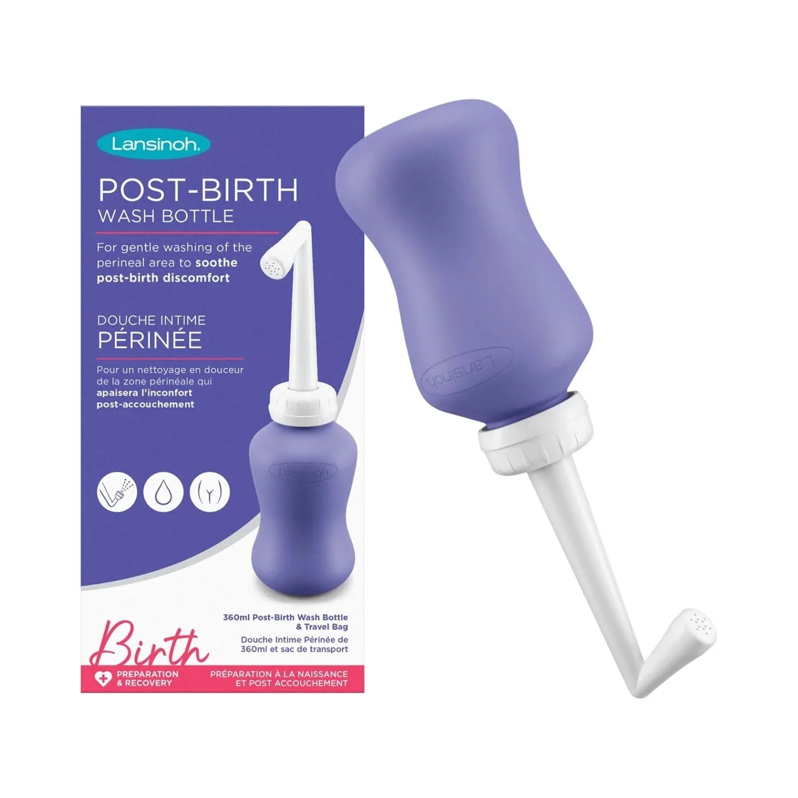 Lansinoh Post - Birth Wash Bottle - mezetto ebebek ebebek