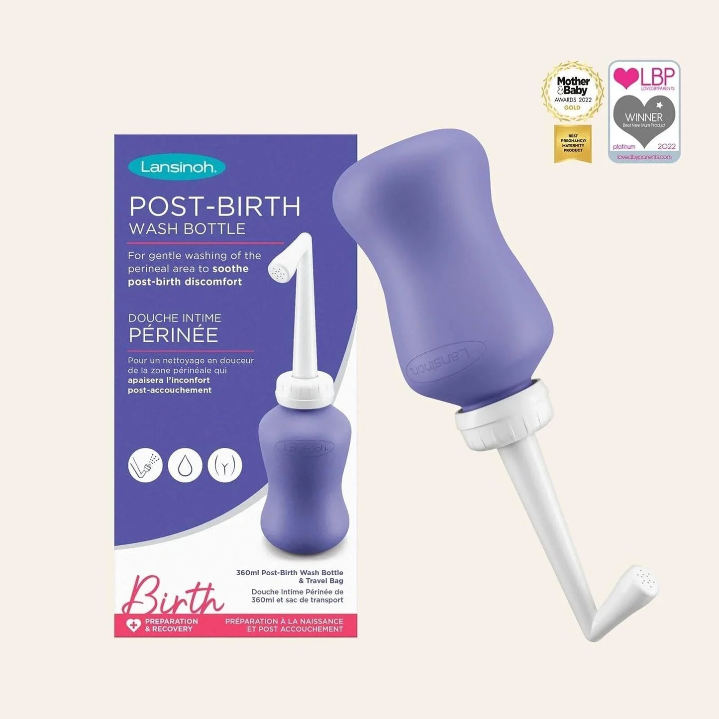 Lansinoh Post - Birth Wash Bottle - mezetto ebebek ebebek