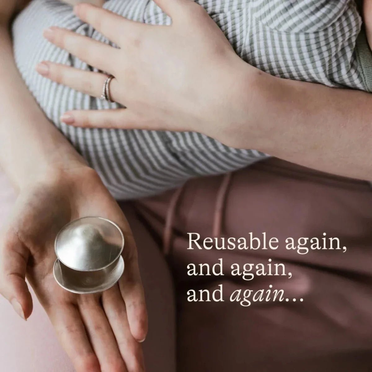 Lansinoh Silver Nursing Cups Pack of 2 - mezetto ebebek ebebek