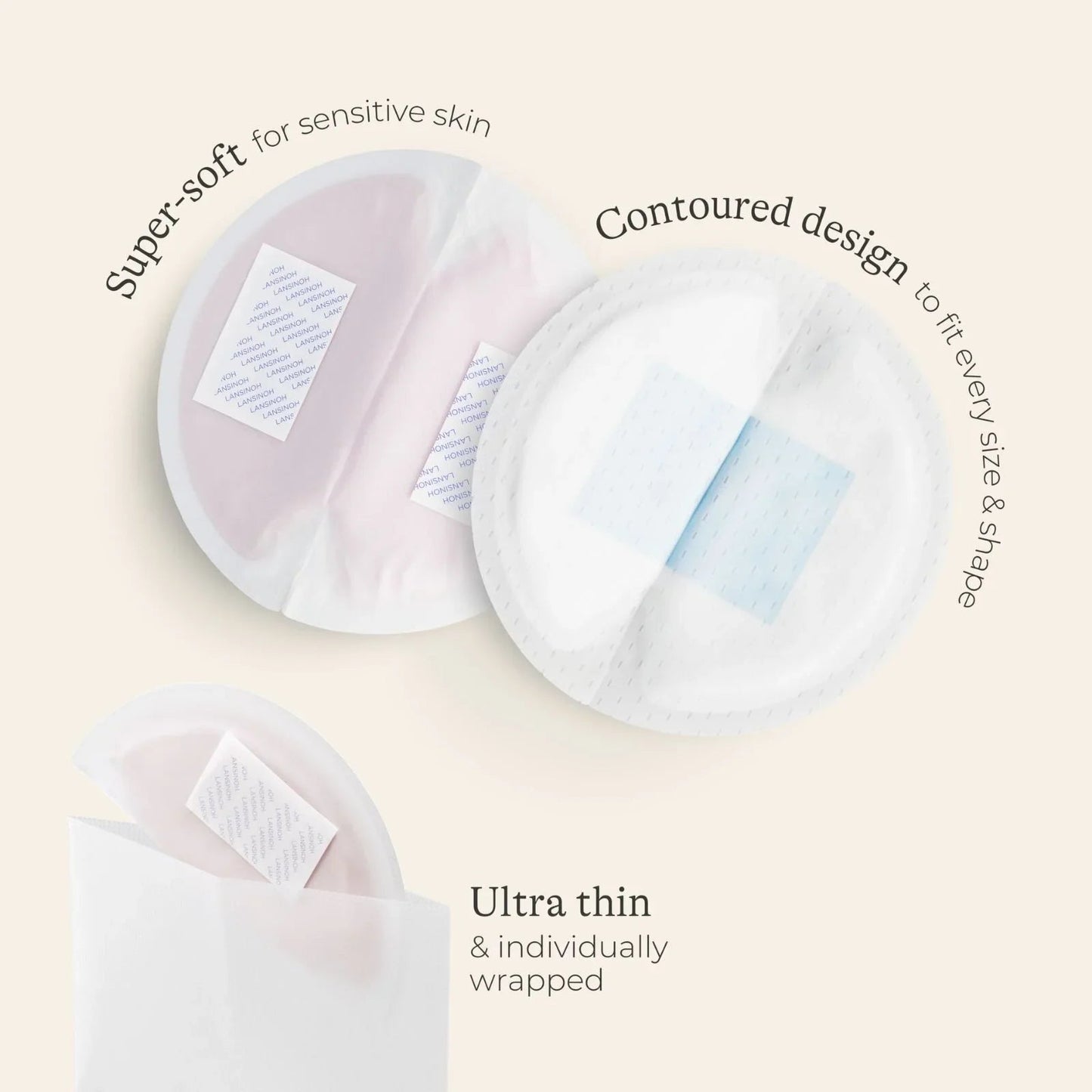 Lansinoh Ultra Thin Stay Dry Nursing Breast Pads 24 pcs - mezetto ebebek ebebek