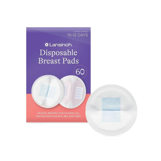 Lansinoh Ultra Thin Stay Dry Nursing Breast Pads 60 pcs - mezetto ebebek ebebek
