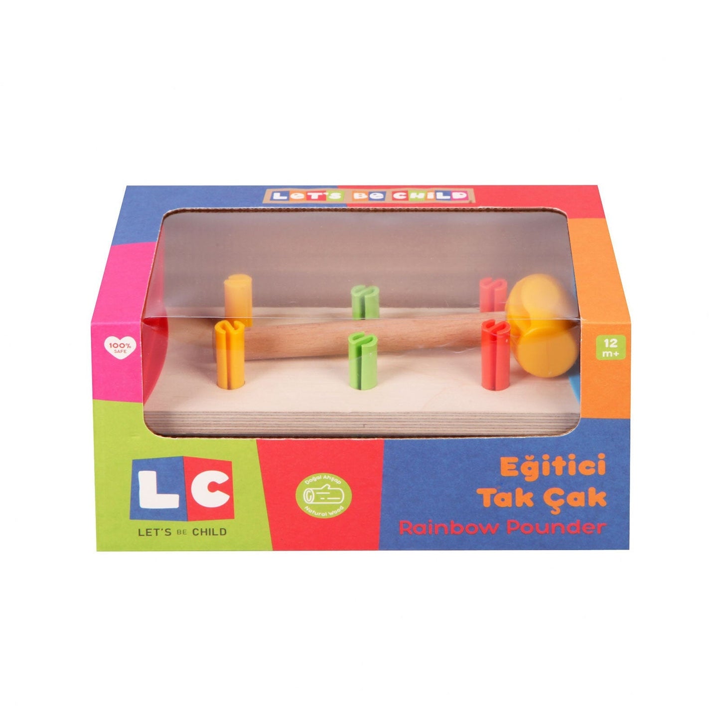 LC Wooden Baby Educational Toy Assorted - mezetto ebebek ebebek