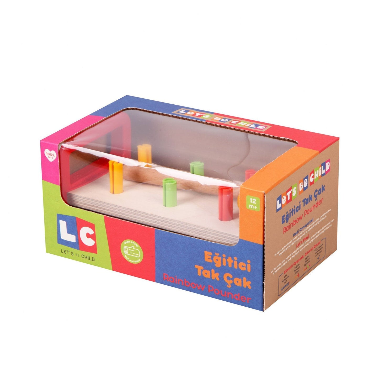 LC Wooden Baby Educational Toy Assorted - mezetto ebebek ebebek