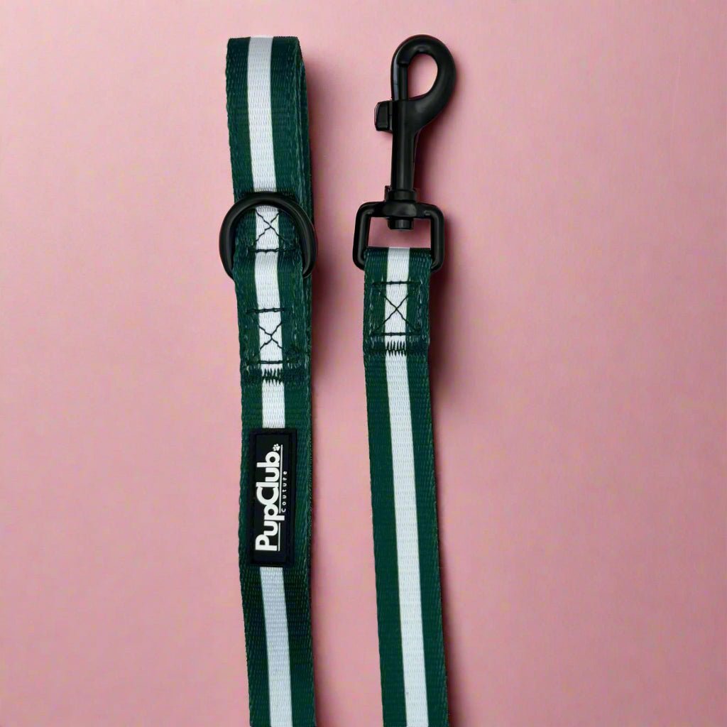 Lead - Forest Green - mezetto PupClub Couture PupClub Couture
