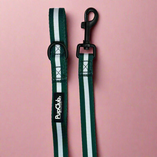 Lead - Forest Green - mezetto PupClub Couture PupClub Couture