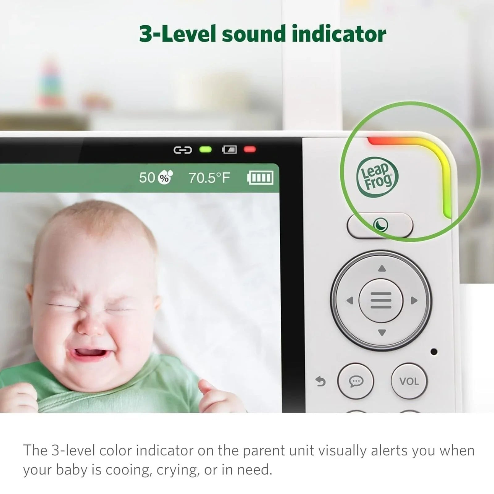 LeapFrog 5" High Definition Pan & Tilt Monitor - mezetto ebebek ebebek
