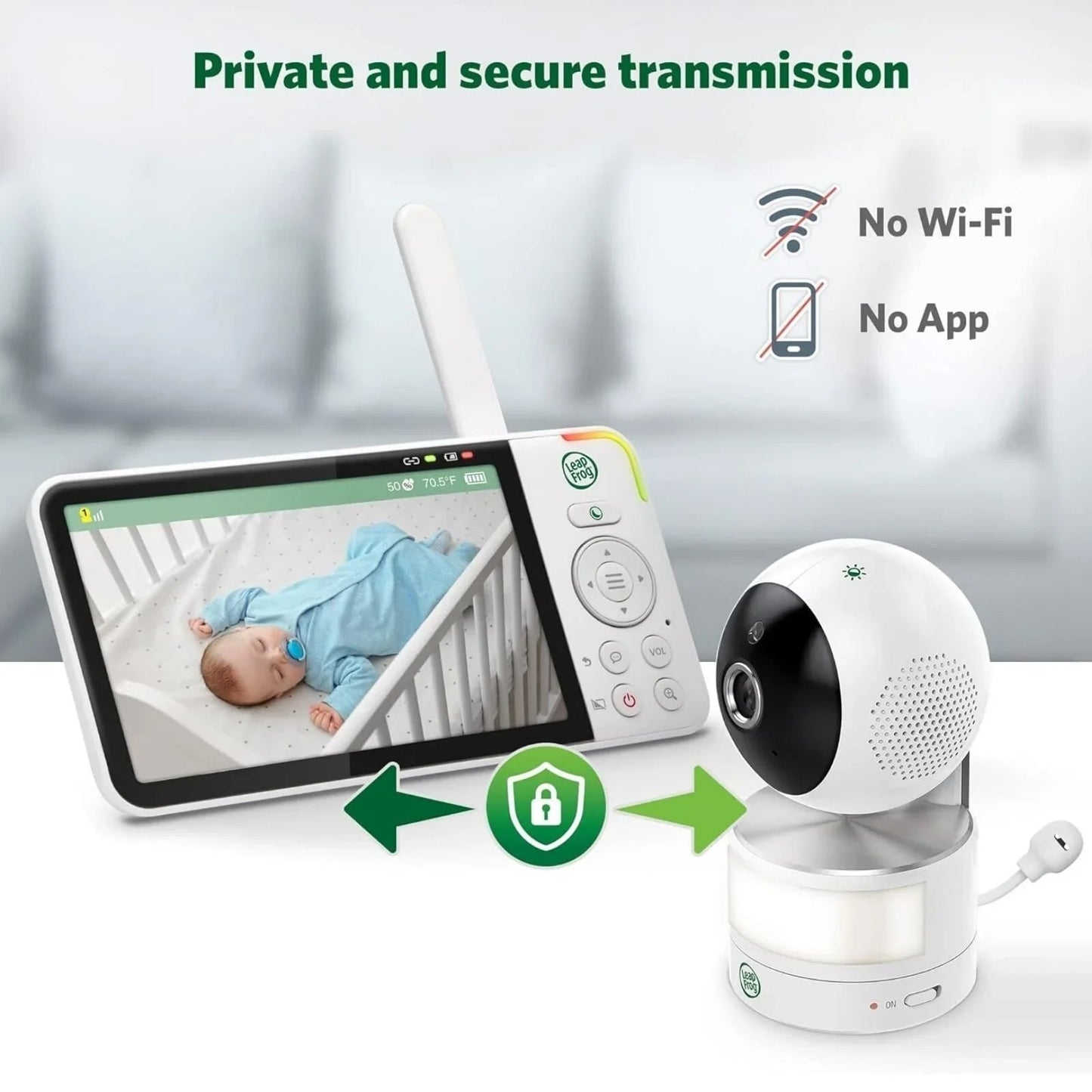 LeapFrog 5" High Definition Pan & Tilt Monitor - mezetto ebebek ebebek