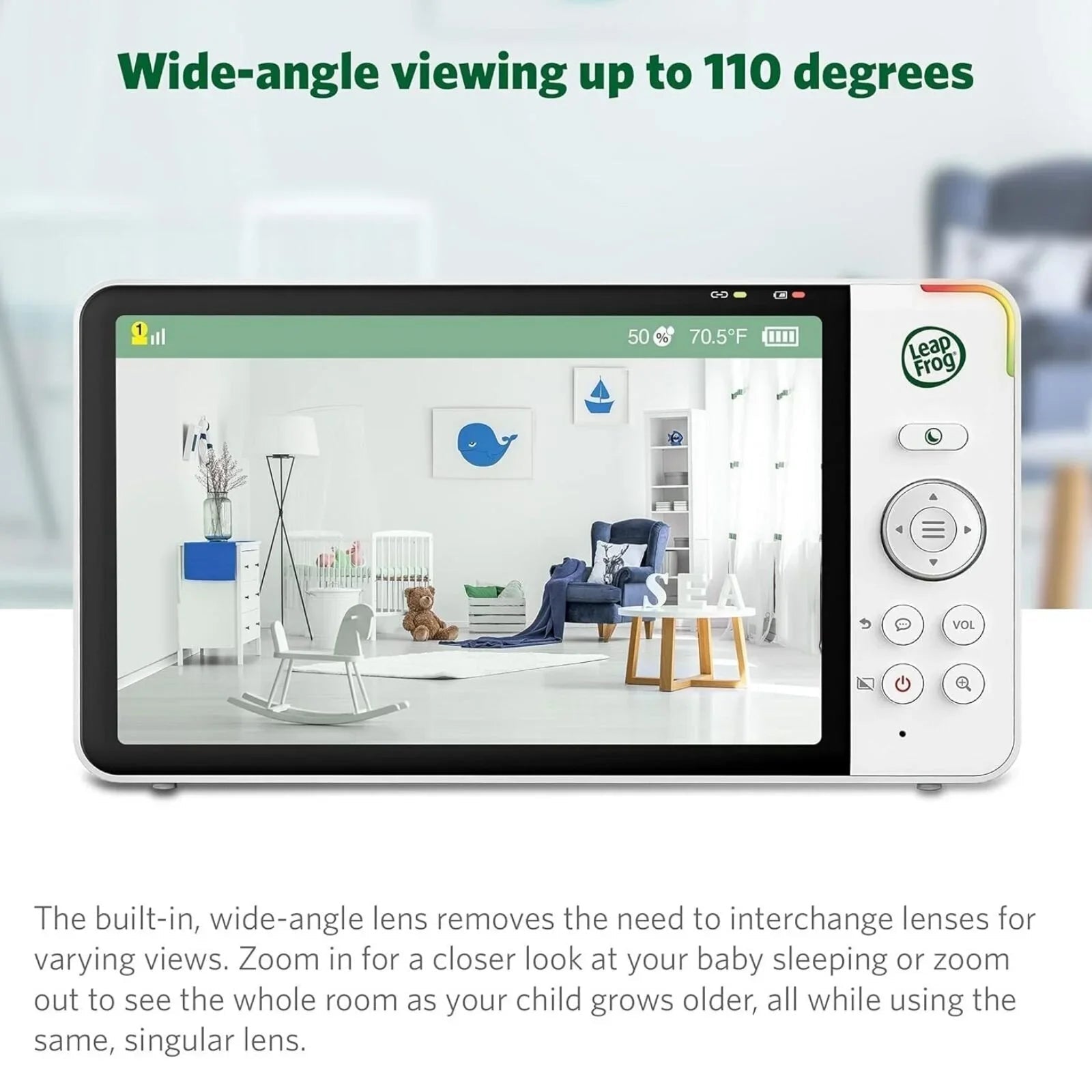 LeapFrog 5" High Definition Pan & Tilt Monitor - mezetto ebebek ebebek