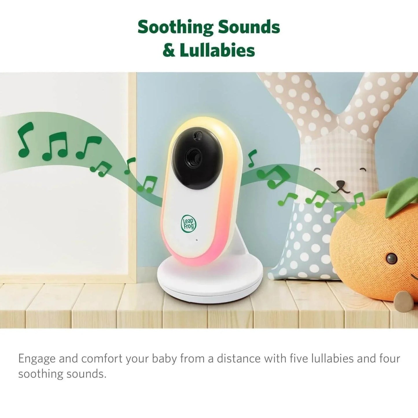 LeapFrog 5" Night Light Video Monitor - mezetto ebebek ebebek