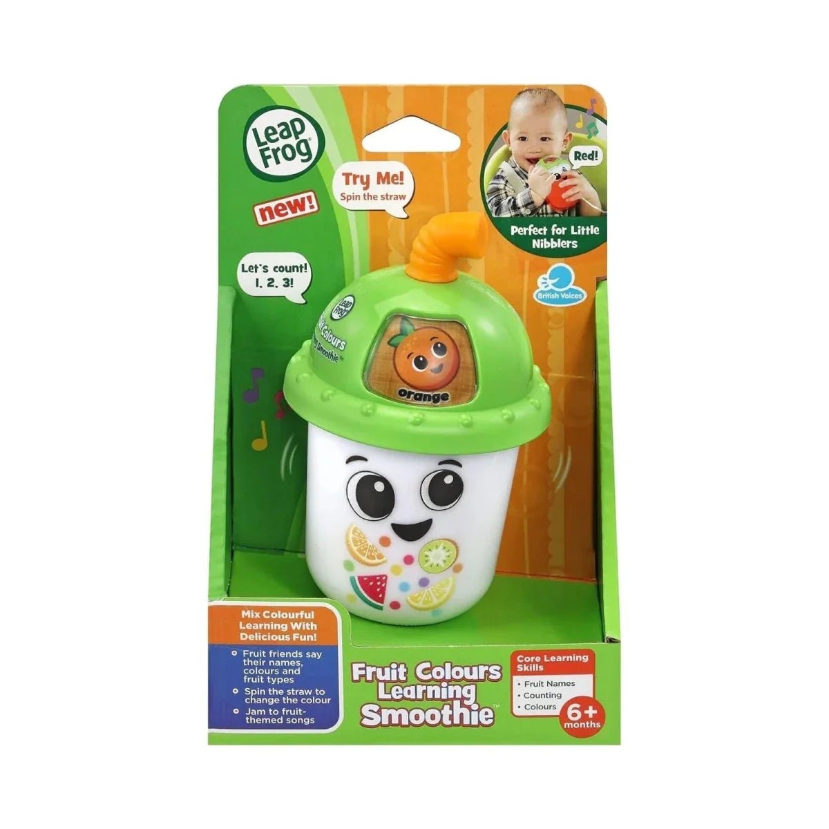 LeapFrog Fruit Colours Learning Smoothie - mezetto ebebek ebebek