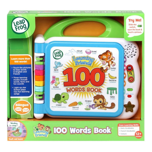 LeapFrog Learning Friends 100 Words Book - mezetto ebebek ebebek