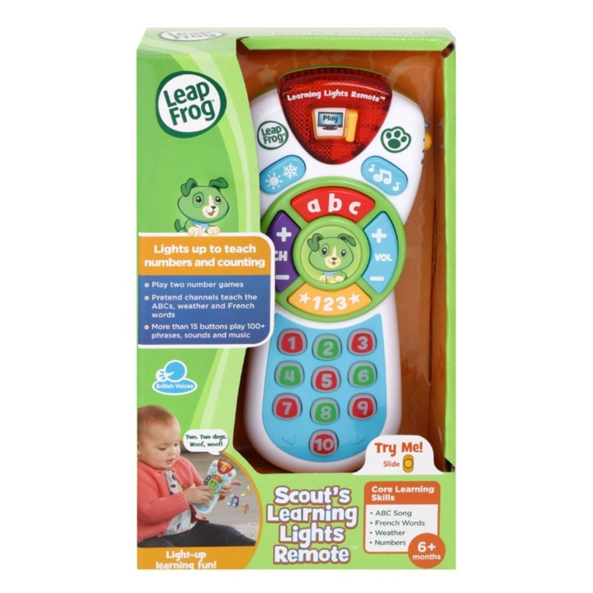 LeapFrog Learning Lights Remote - mezetto ebebek ebebek