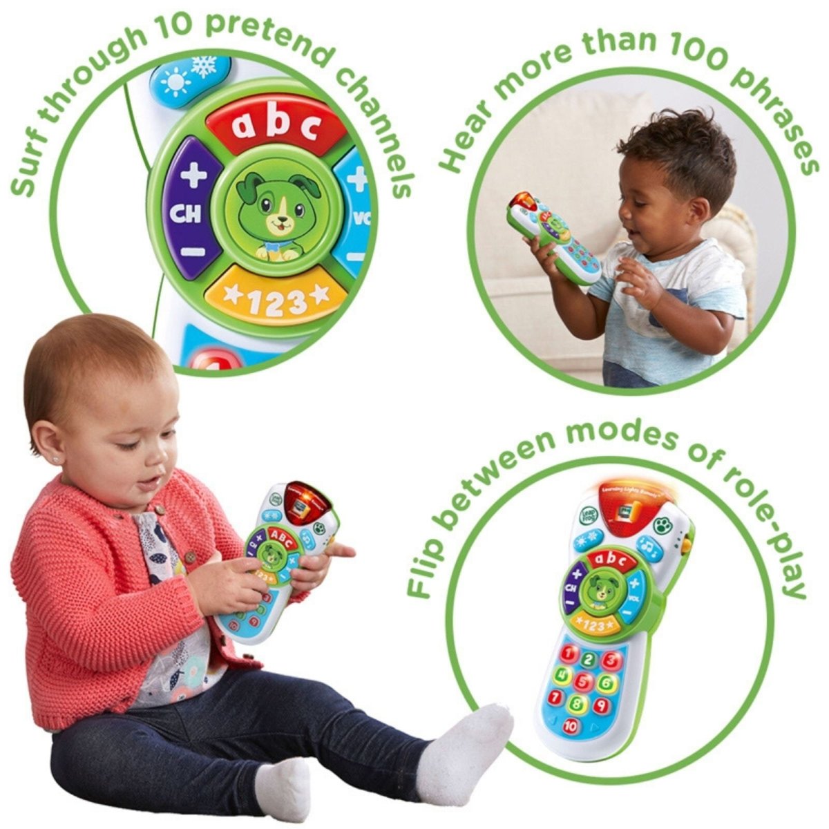 LeapFrog Learning Lights Remote - mezetto ebebek ebebek