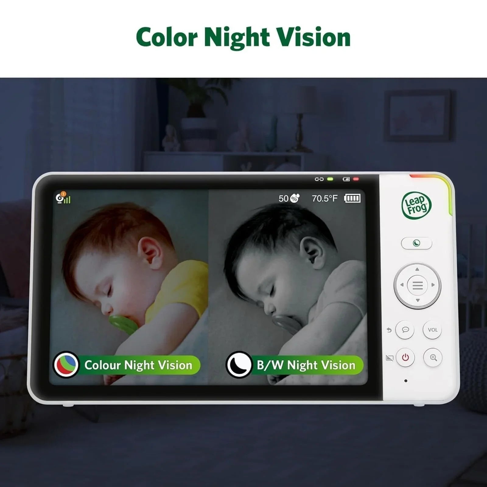 LeapFrog LF920HD 7" HD Video Baby Monitor - mezetto ebebek ebebek