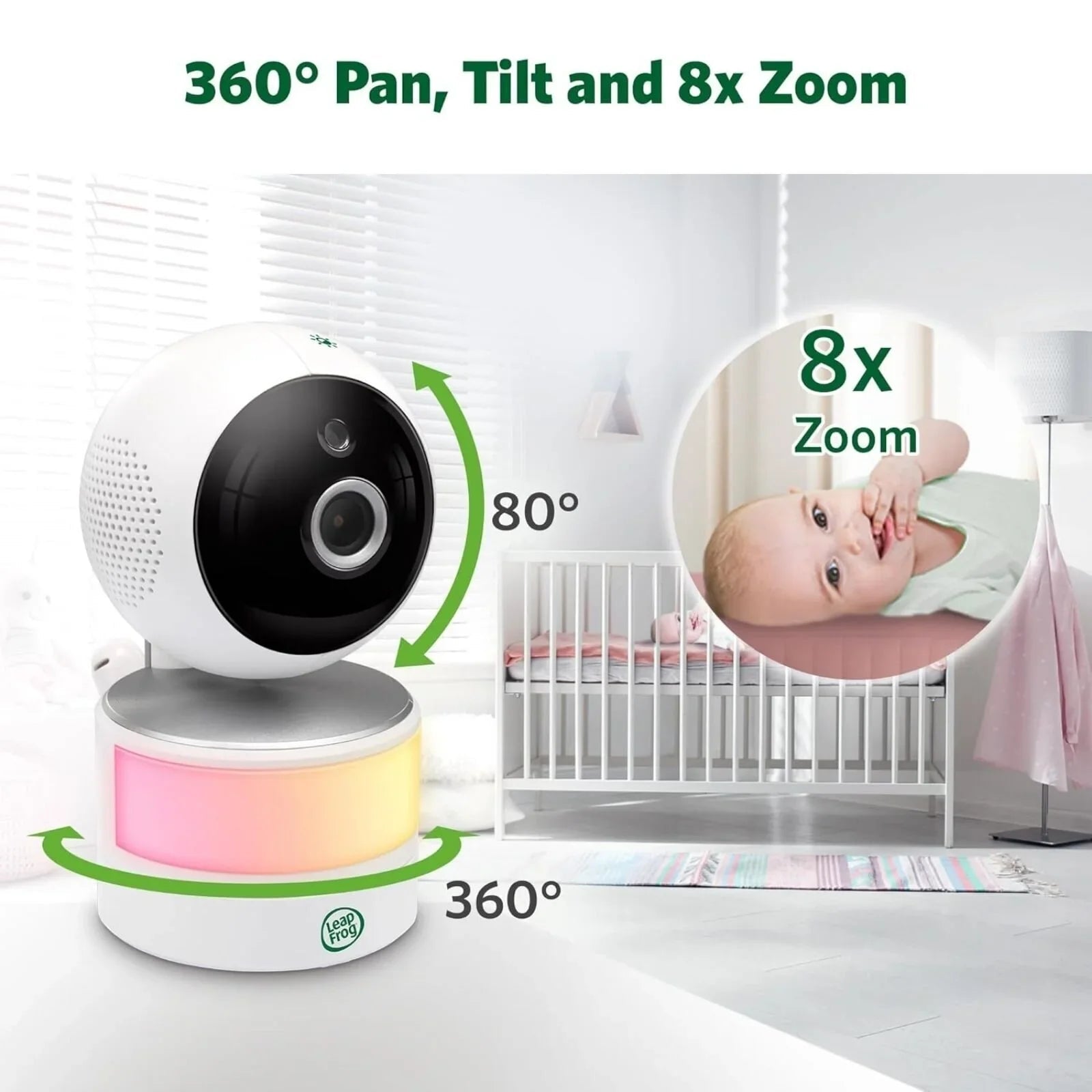 LeapFrog LF920HD 7" HD Video Baby Monitor - mezetto ebebek ebebek