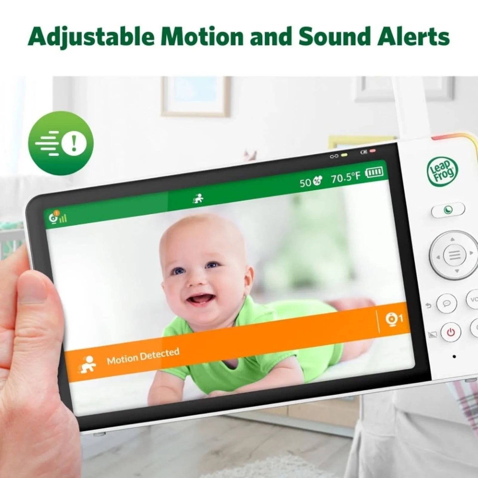 LeapFrog LF920HD 7" HD Video Baby Monitor - mezetto ebebek ebebek