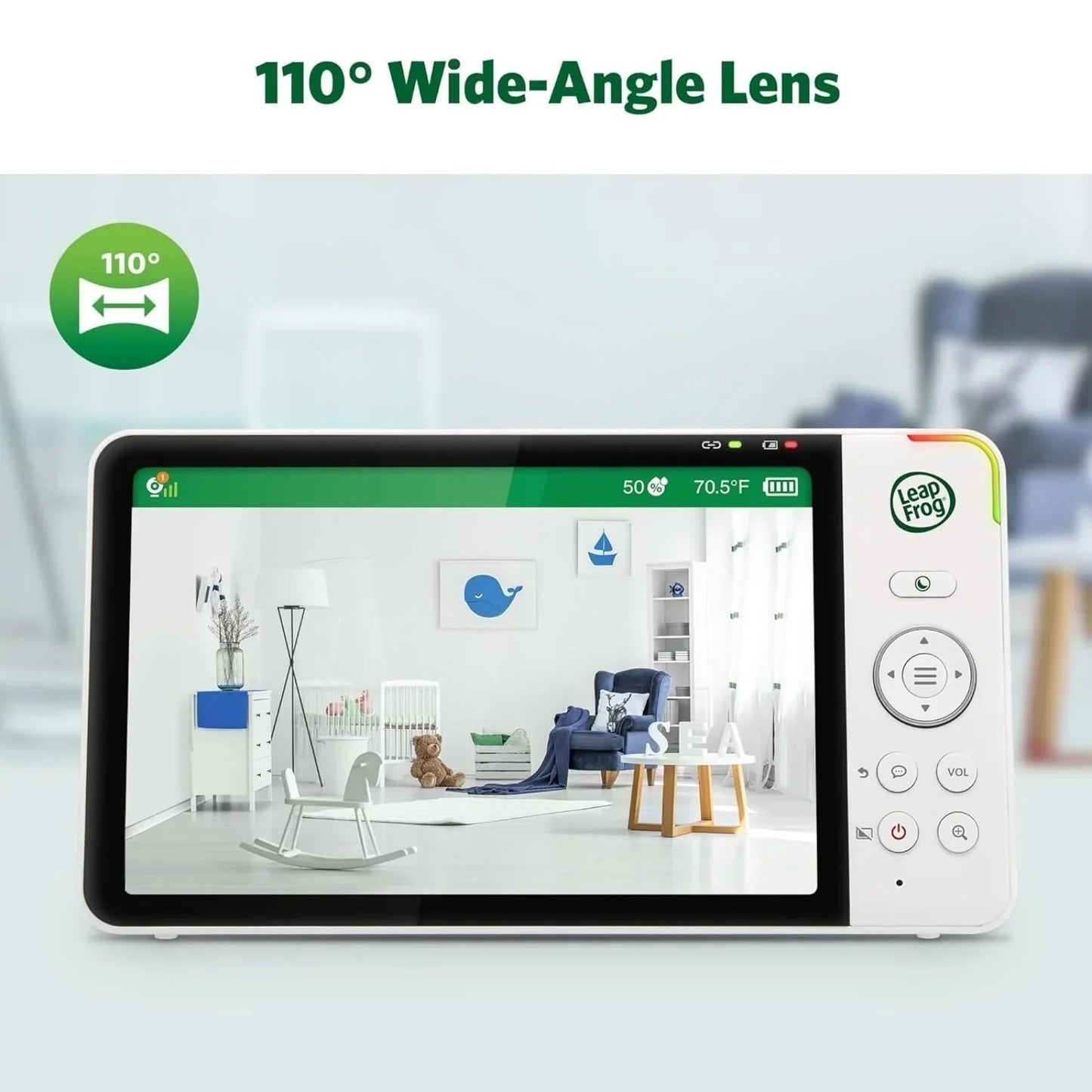 LeapFrog LF920HD 7" HD Video Baby Monitor - mezetto ebebek ebebek