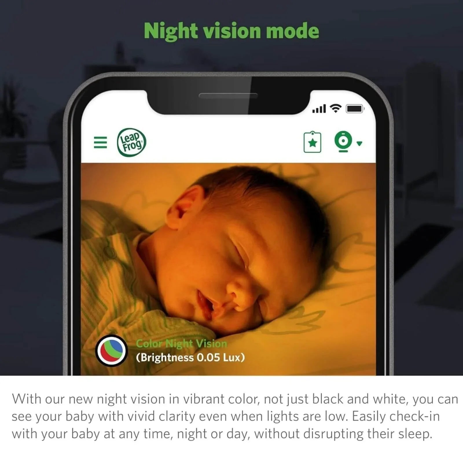 LeapFrog WiFi Standalone Video Baby Monitor - mezetto ebebek ebebek
