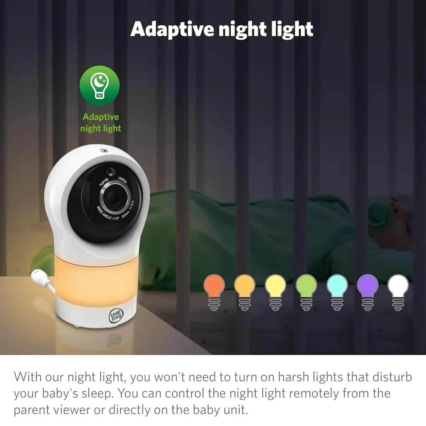 LeapFrog WiFi Standalone Video Baby Monitor - mezetto ebebek ebebek