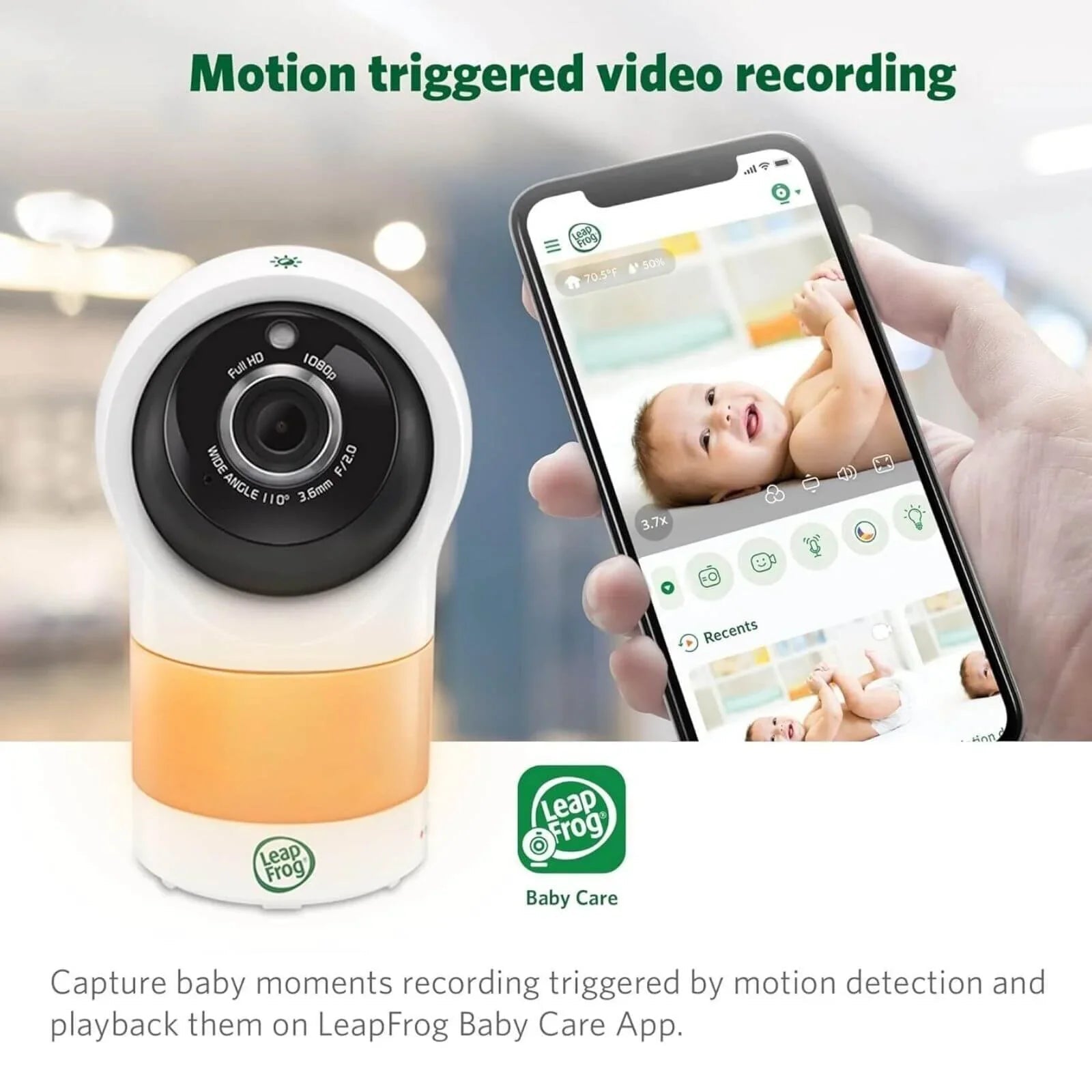 LeapFrog WiFi Standalone Video Baby Monitor - mezetto ebebek ebebek