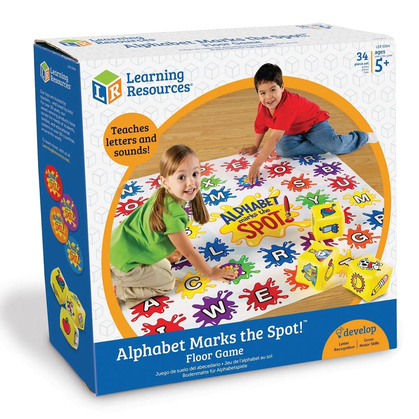Learning Resources Alphabet Marks The Spot - mezetto ebebek ebebek