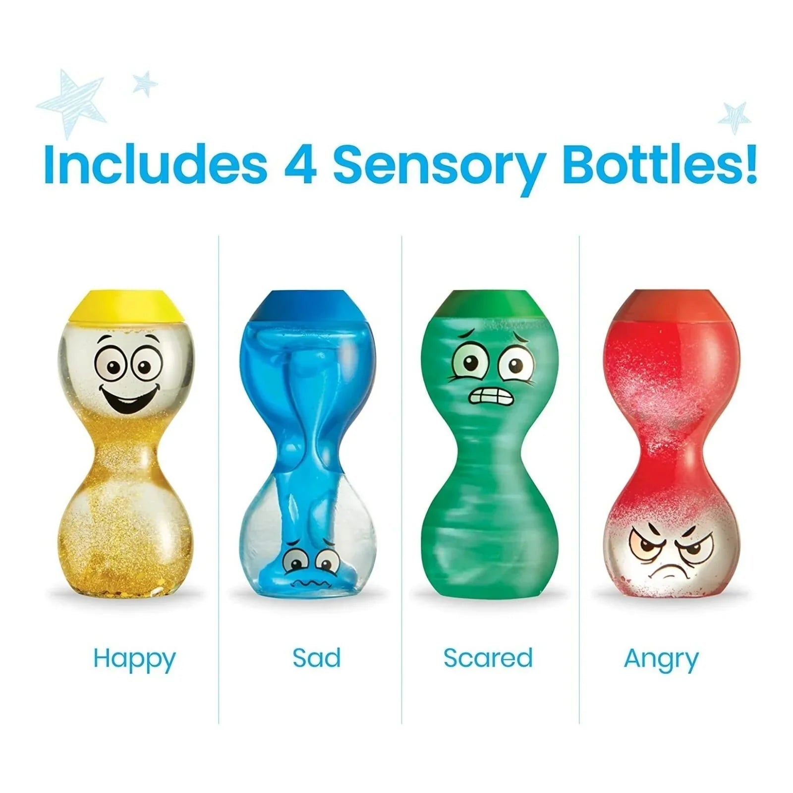 Learning Resources Express Your Feelings Sensory Bottles - mezetto ebebek ebebek