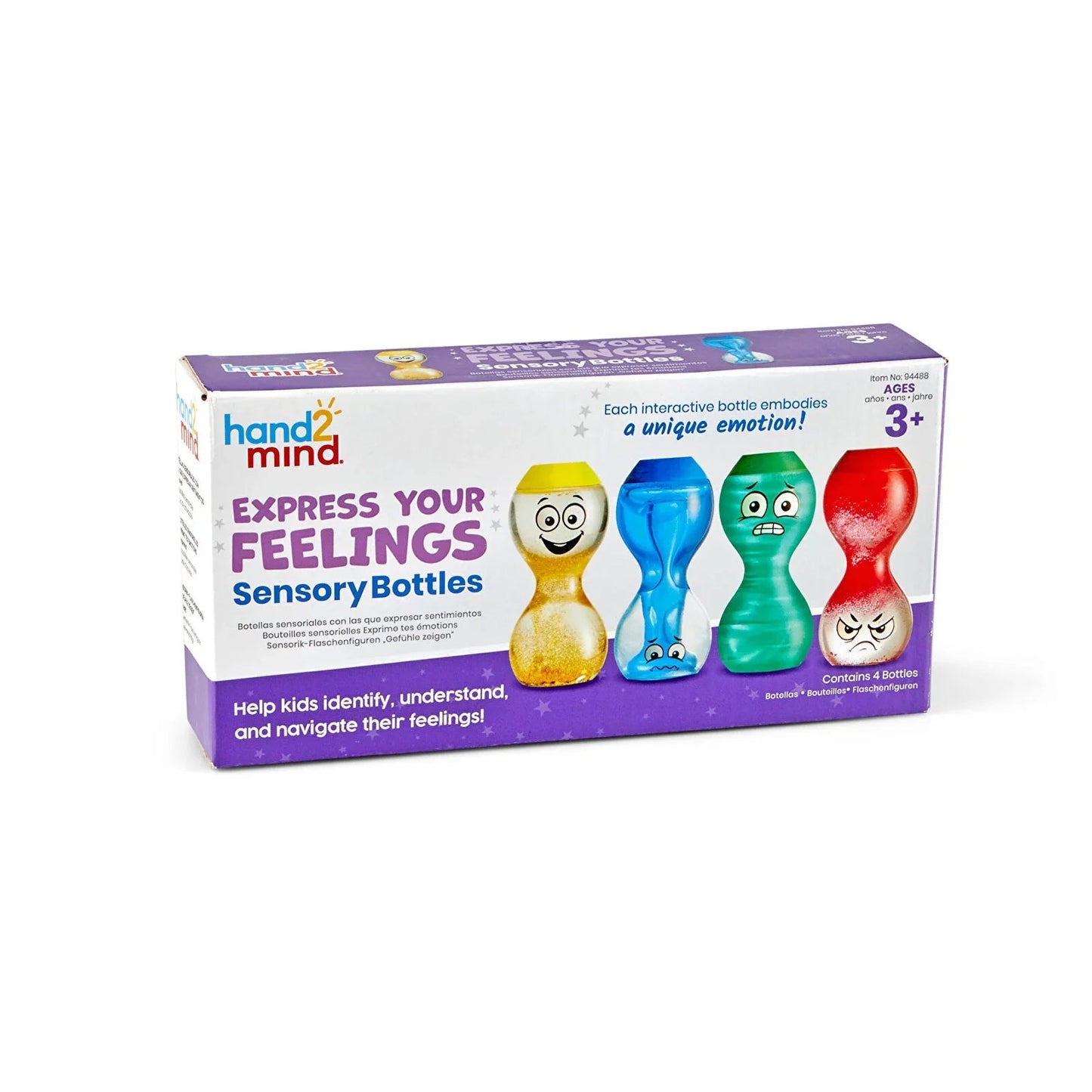 Learning Resources Express Your Feelings Sensory Bottles - mezetto ebebek ebebek