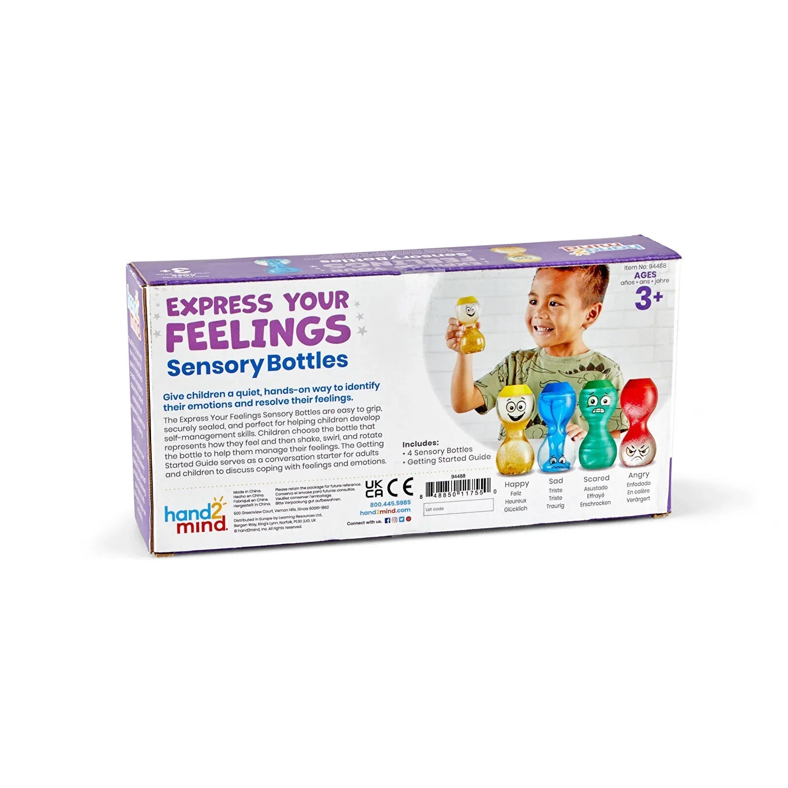 Learning Resources Express Your Feelings Sensory Bottles - mezetto ebebek ebebek