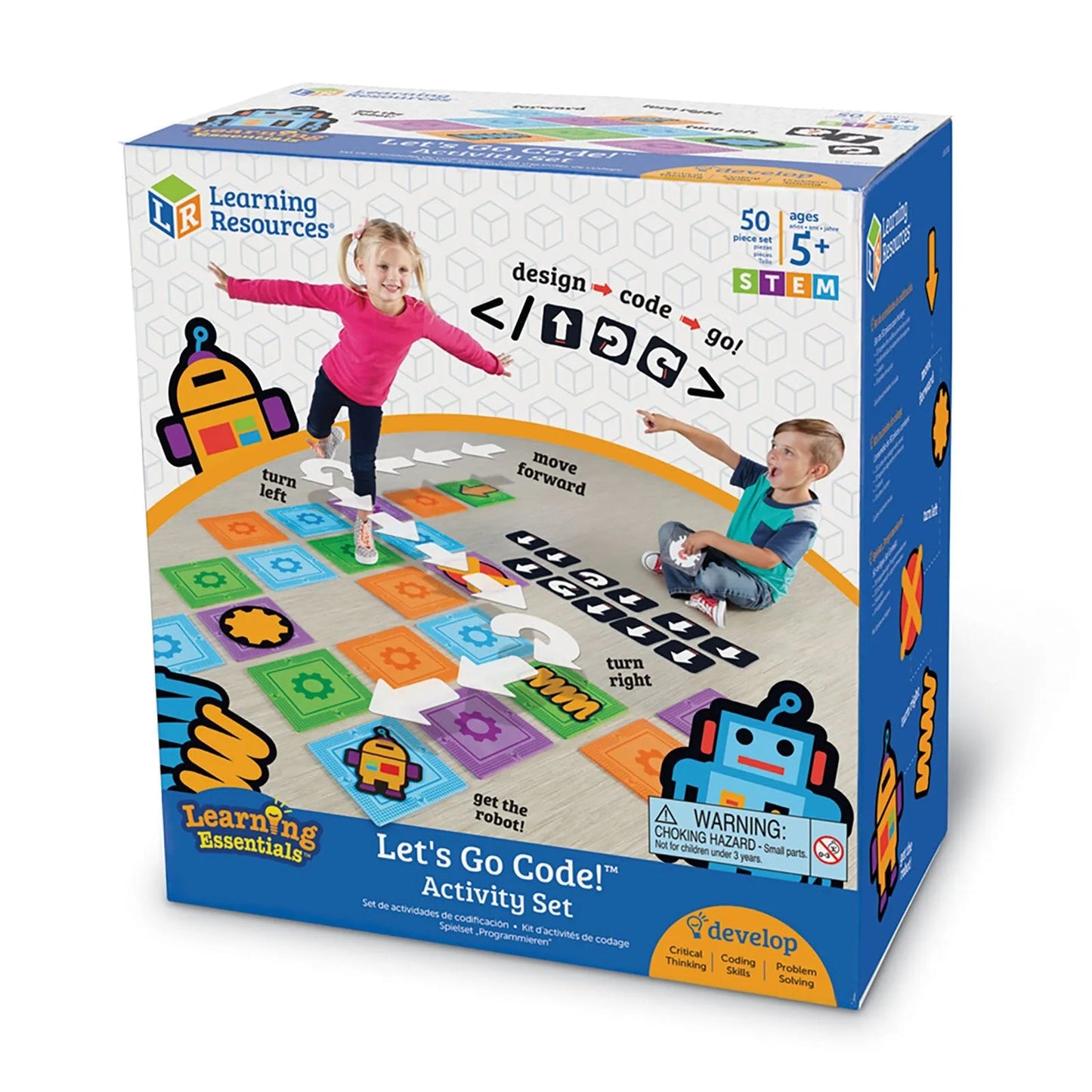 Learning Resources Lets Go Code Activity Set - mezetto ebebek ebebek