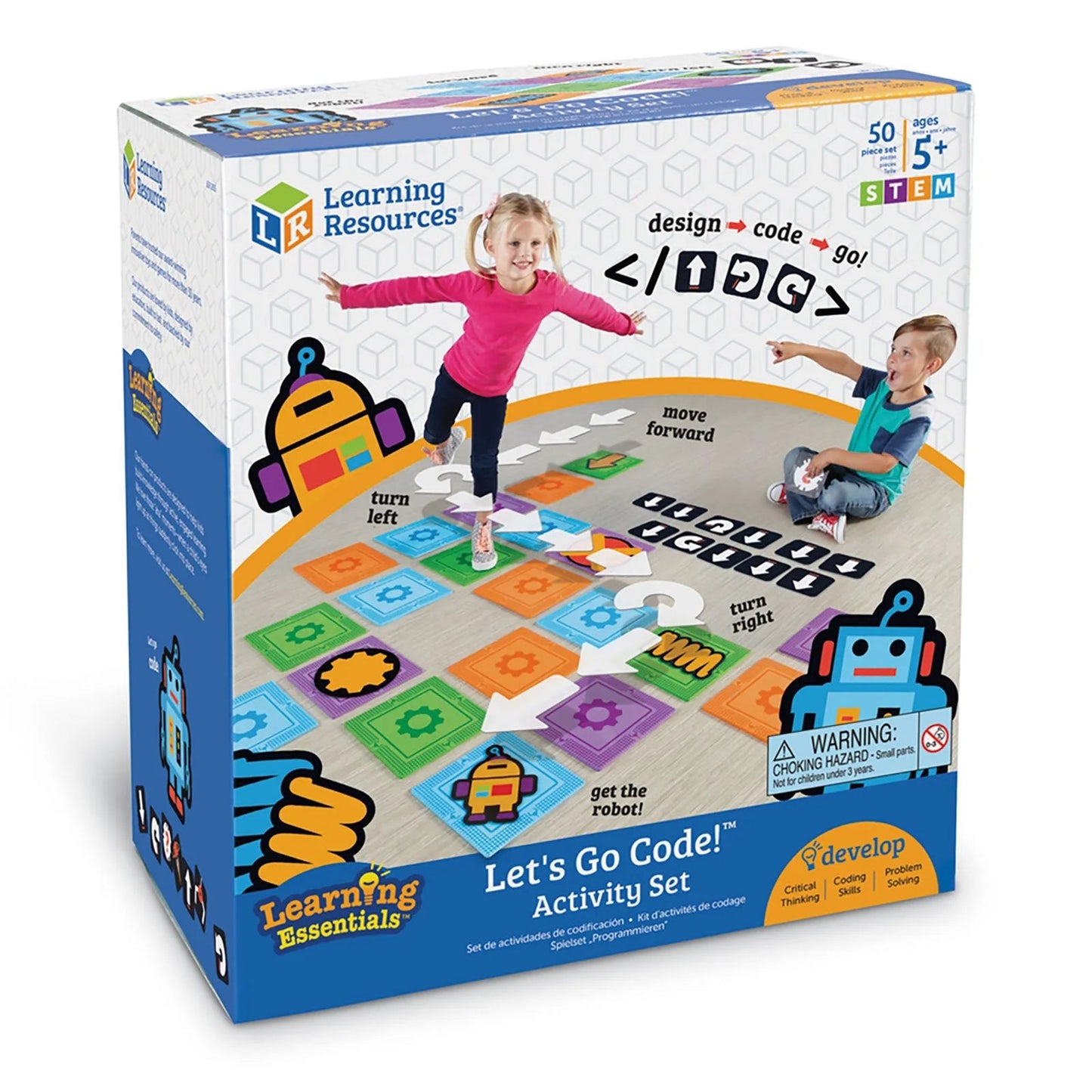 Learning Resources Lets Go Code Activity Set - mezetto ebebek ebebek