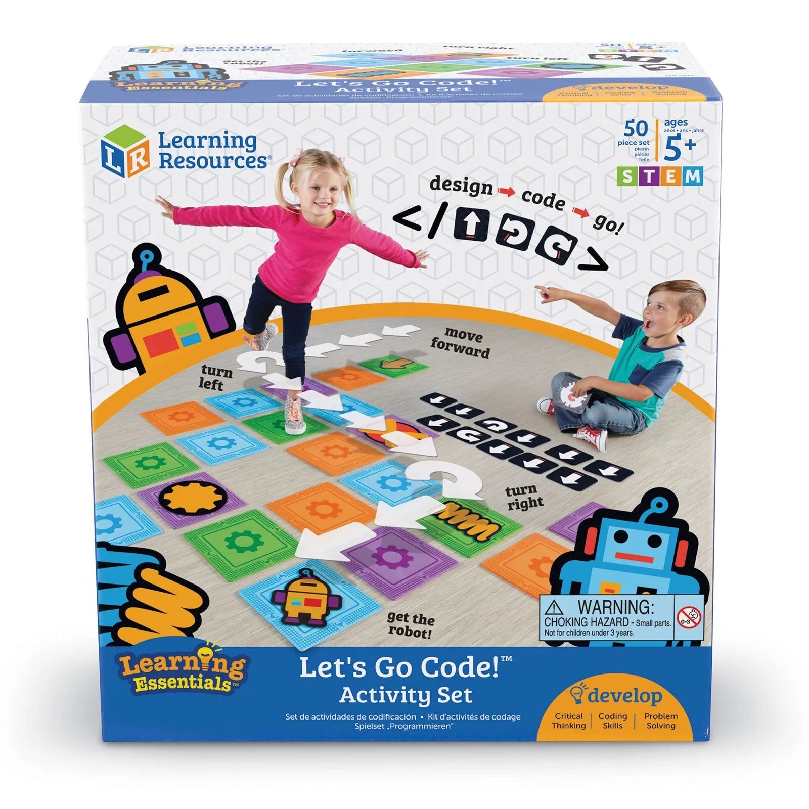 Learning Resources Lets Go Code Activity Set - mezetto ebebek ebebek