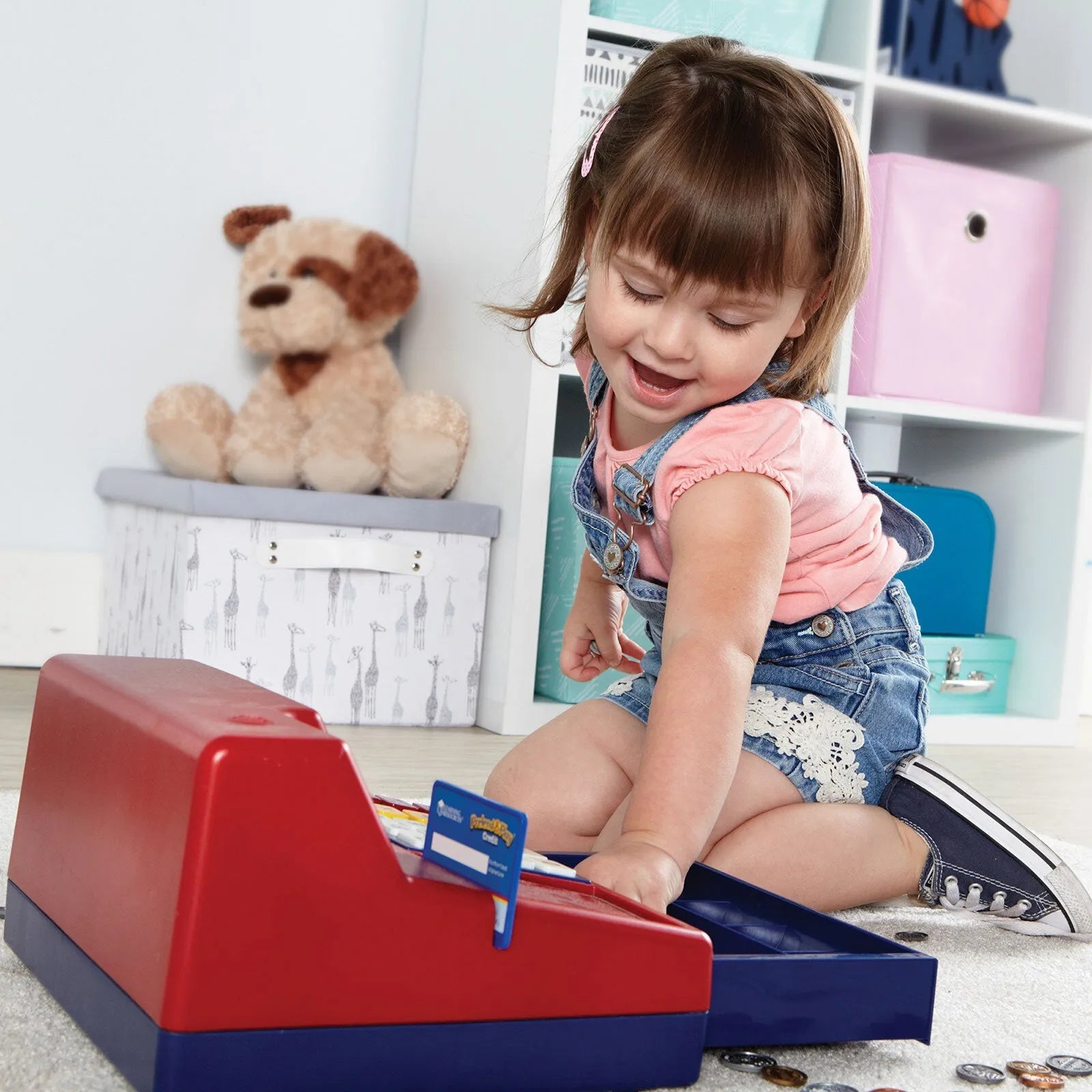 Learning Resources Pretend & Play Calculator Cash Register - mezetto ebebek ebebek