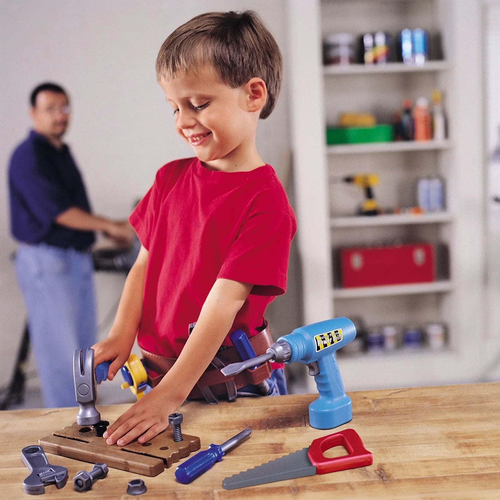 Learning Resources Pretend & Play Work Belt Tool Set - mezetto ebebek ebebek
