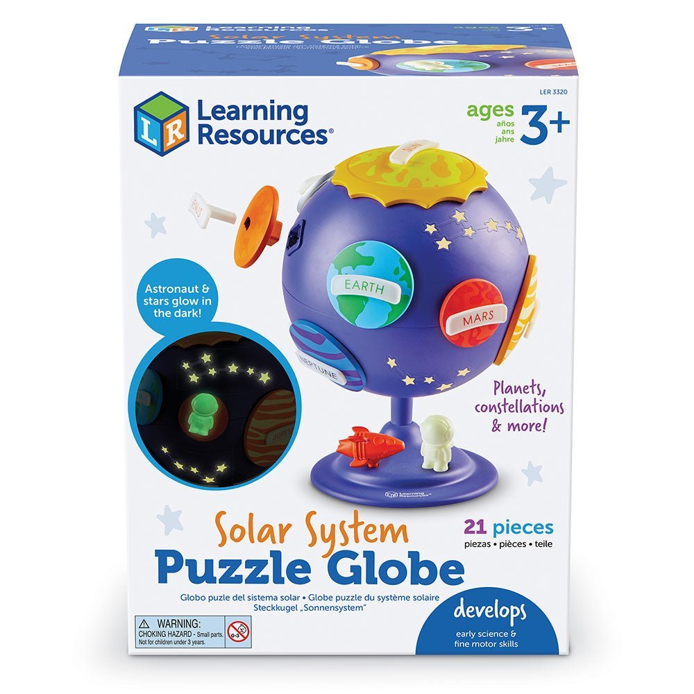 Learning Resources Solar System Puzzle Globe - mezetto ebebek ebebek