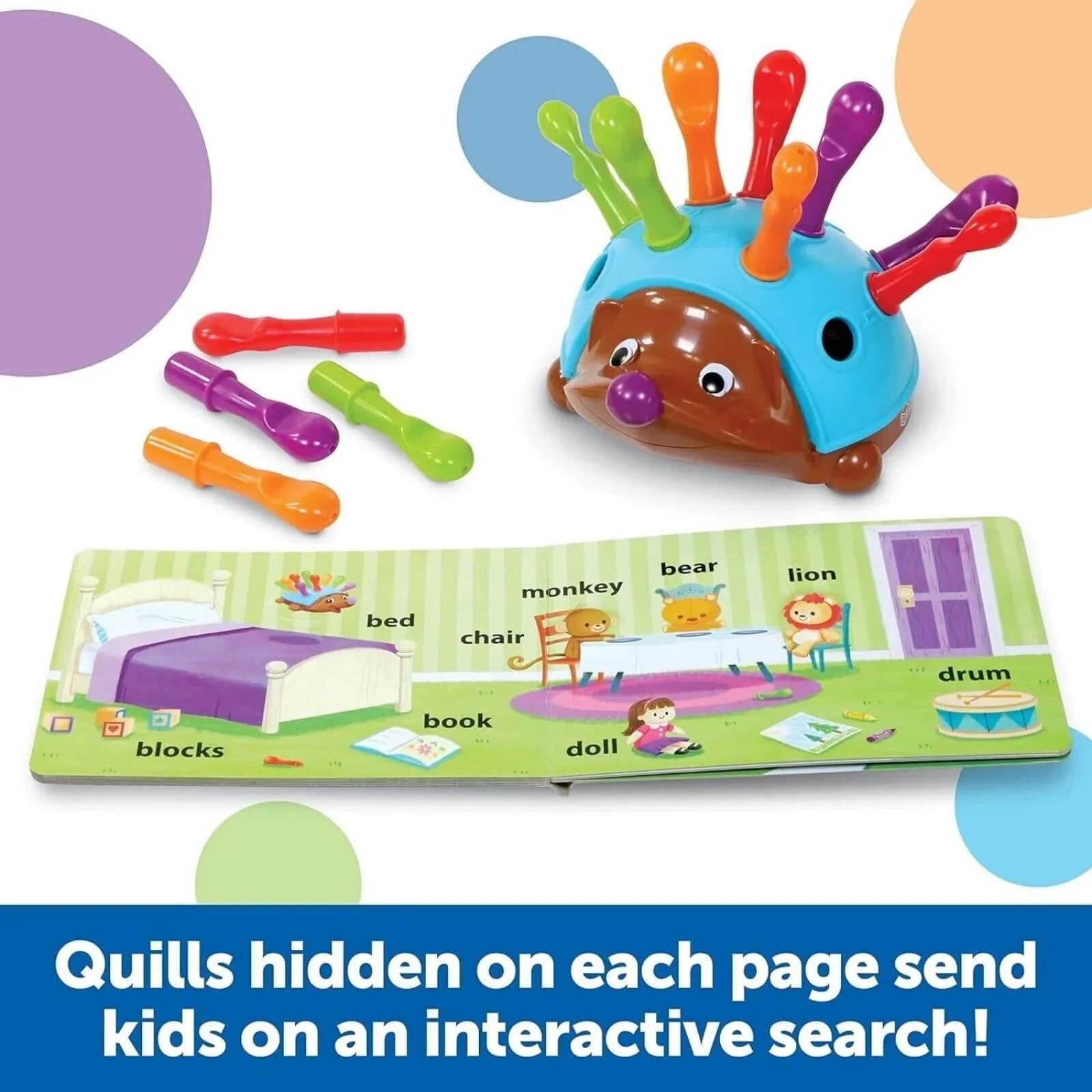 Learning Resources Spike the Fine Motor Hedgehog First Word - mezetto ebebek ebebek