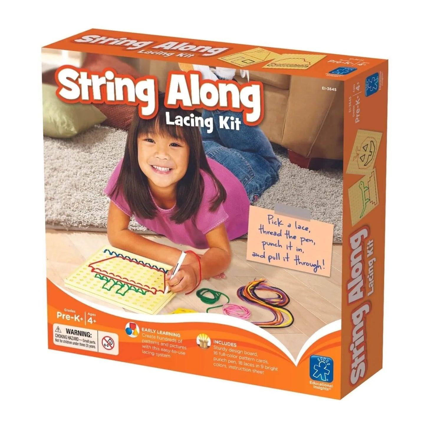 Learning Resources String - Along Lacing Set - mezetto ebebek ebebek