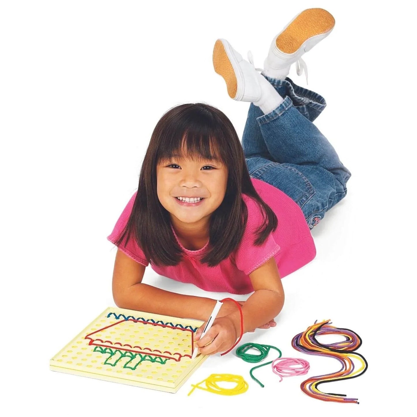 Learning Resources String - Along Lacing Set - mezetto ebebek ebebek