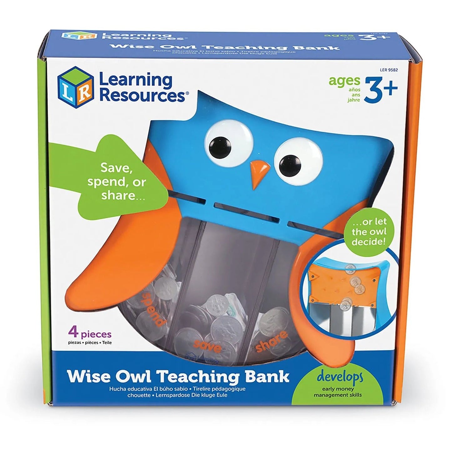 Learning Resources Wise Owl Teaching Bank - mezetto ebebek ebebek