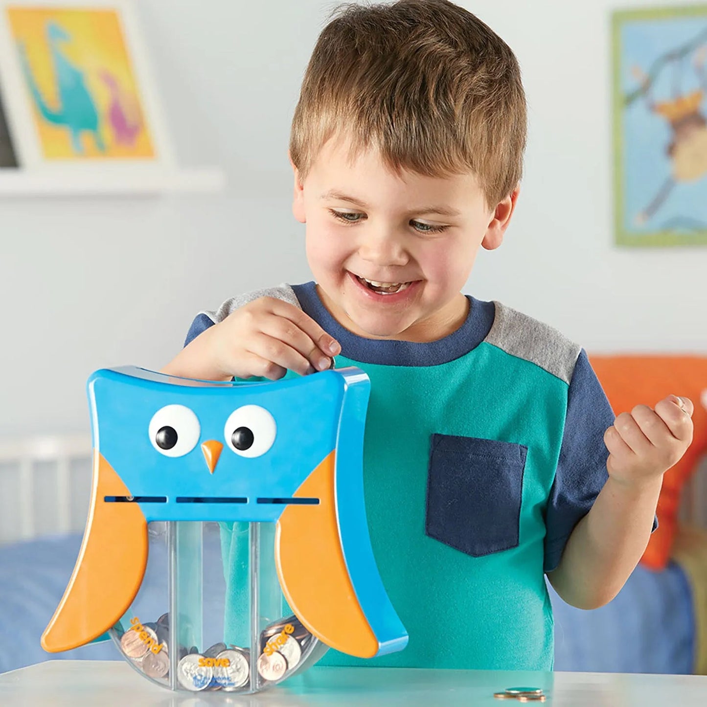 Learning Resources Wise Owl Teaching Bank - mezetto ebebek ebebek