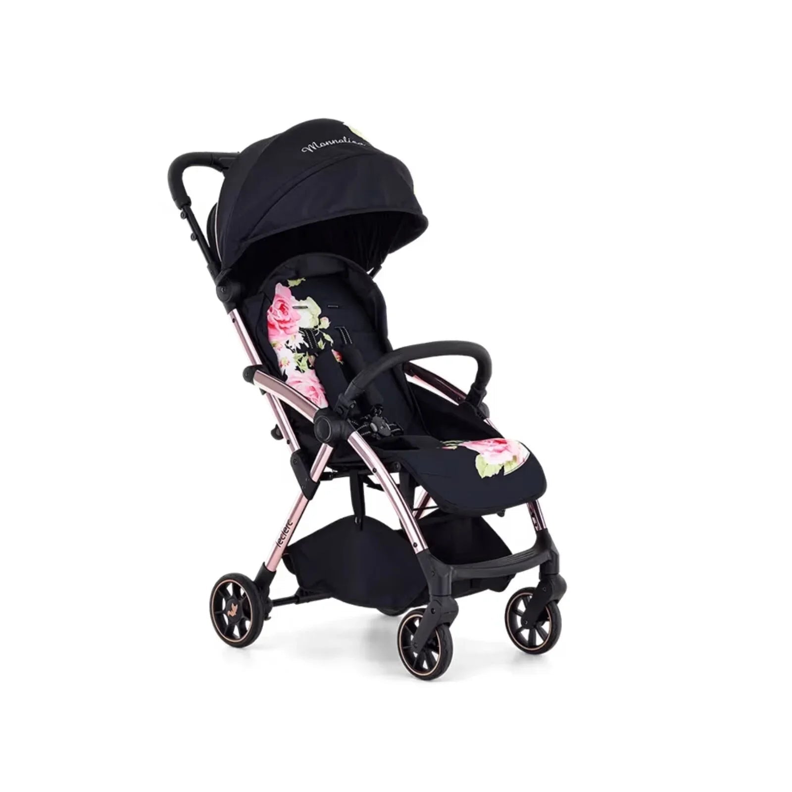 Leclerc Baby by Monnalisa Stroller - Black - mezetto ebebek ebebek