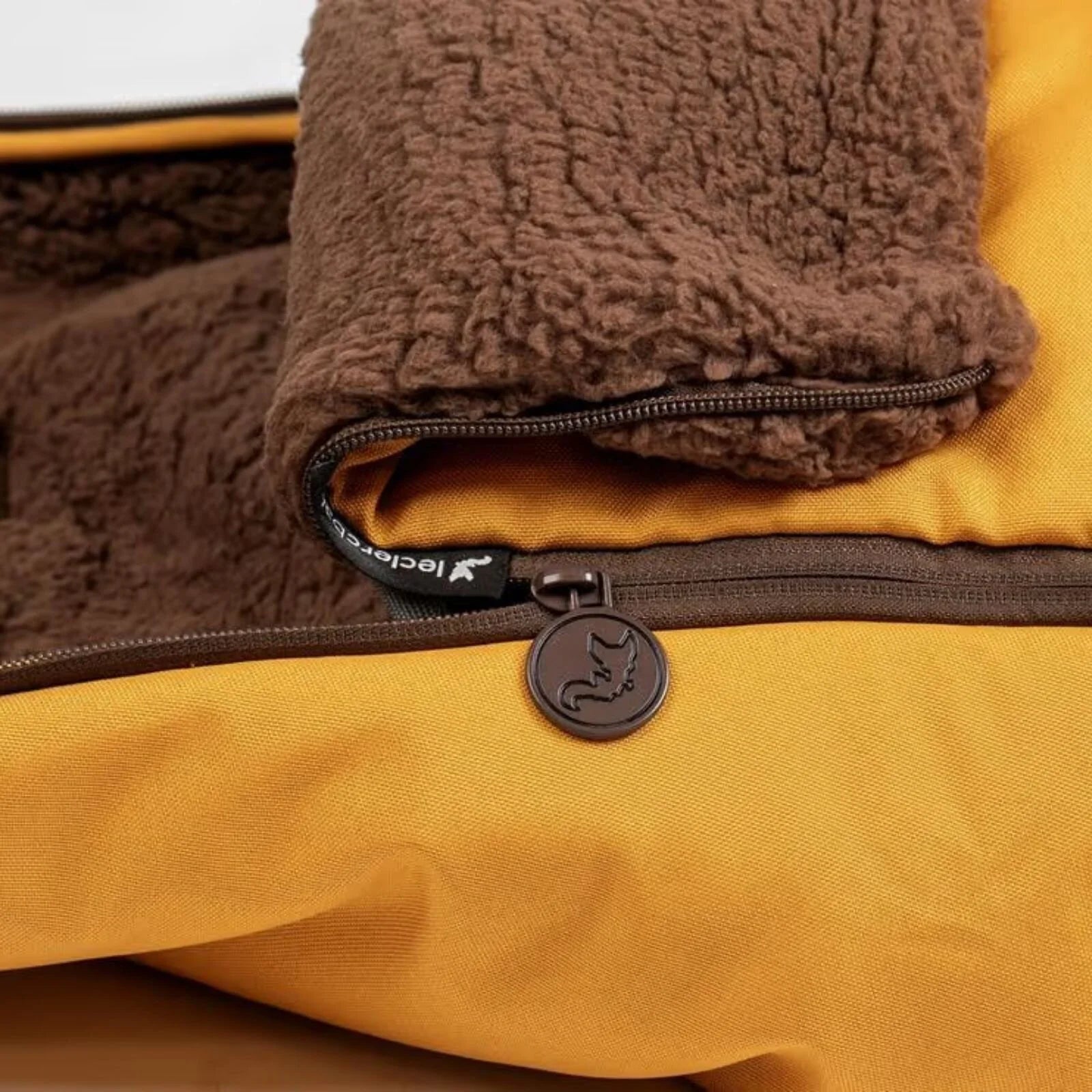 Leclerc Baby Influencer Air Footmuff Teddy - Golden Mustard - mezetto ebebek ebebek