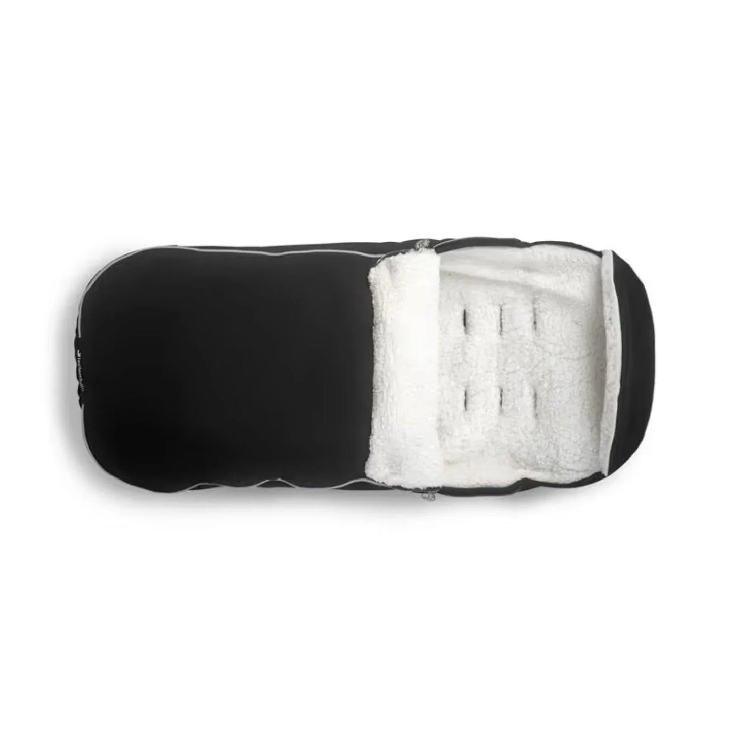 Leclerc Baby Influencer Air Footmuff Teddy - Piano Black - mezetto ebebek ebebek