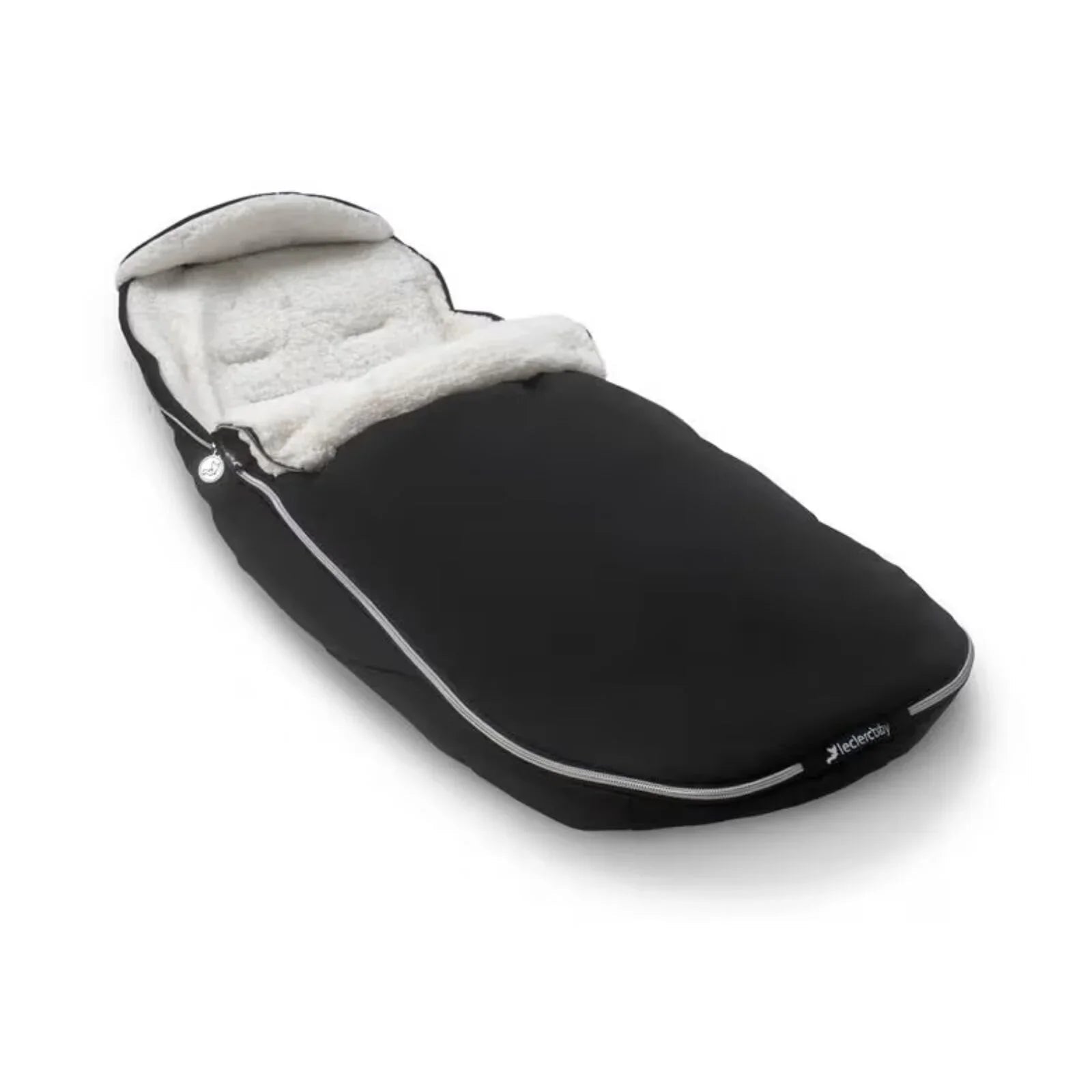 Leclerc Baby Influencer Air Footmuff Teddy - Piano Black - mezetto ebebek ebebek