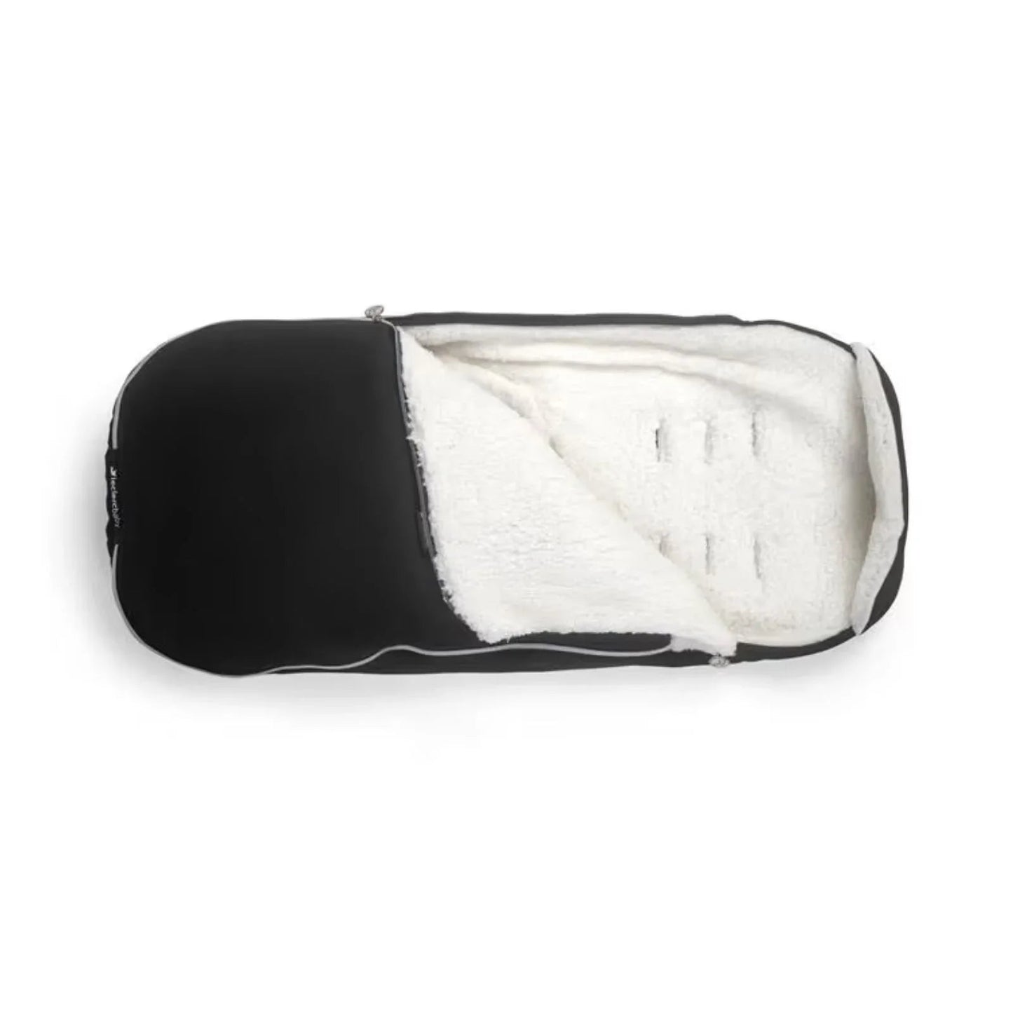 Leclerc Baby Influencer Air Footmuff Teddy - Piano Black - mezetto ebebek ebebek
