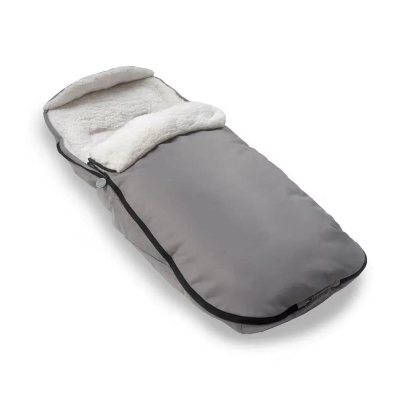 Leclerc Baby Influencer Air Footmuff Teddy - Violet Grey - mezetto ebebek ebebek