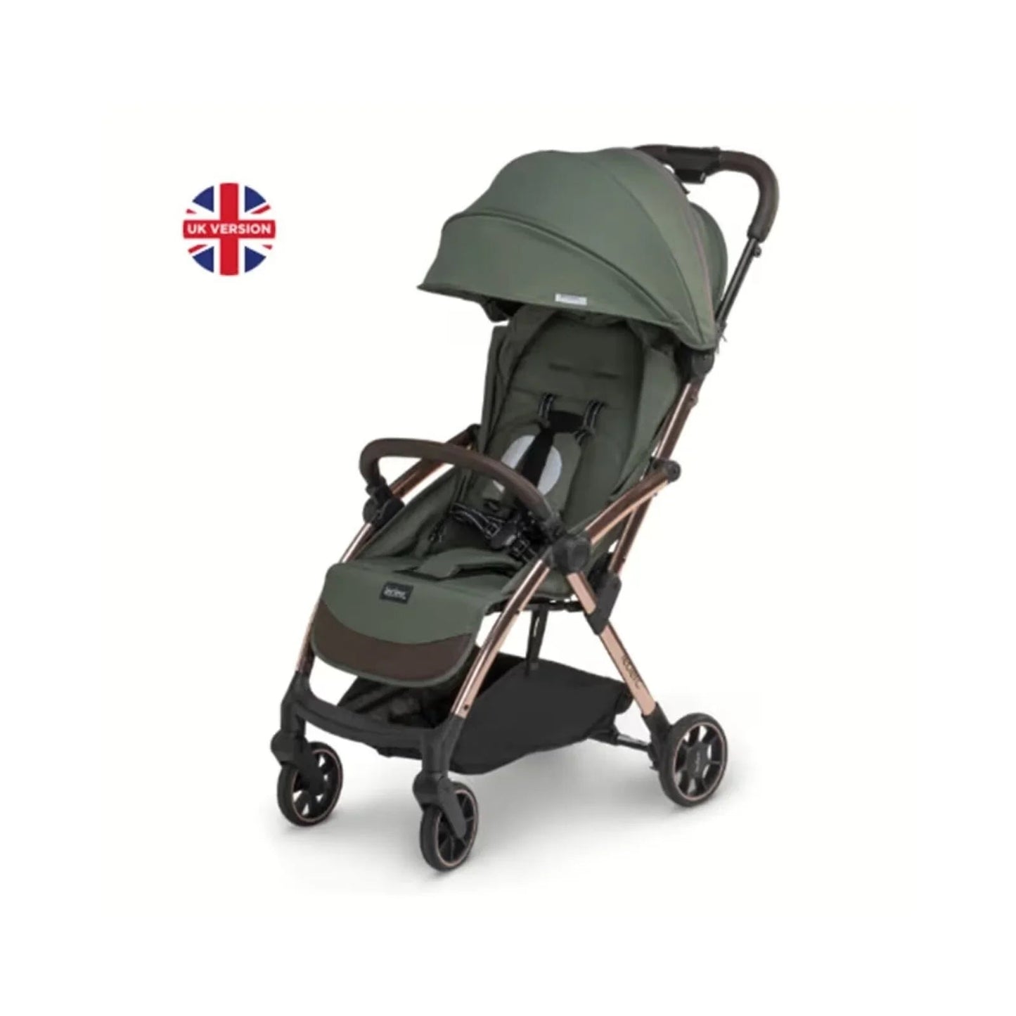 Leclerc Baby Influencer Stroller - Army Green - mezetto ebebek ebebek