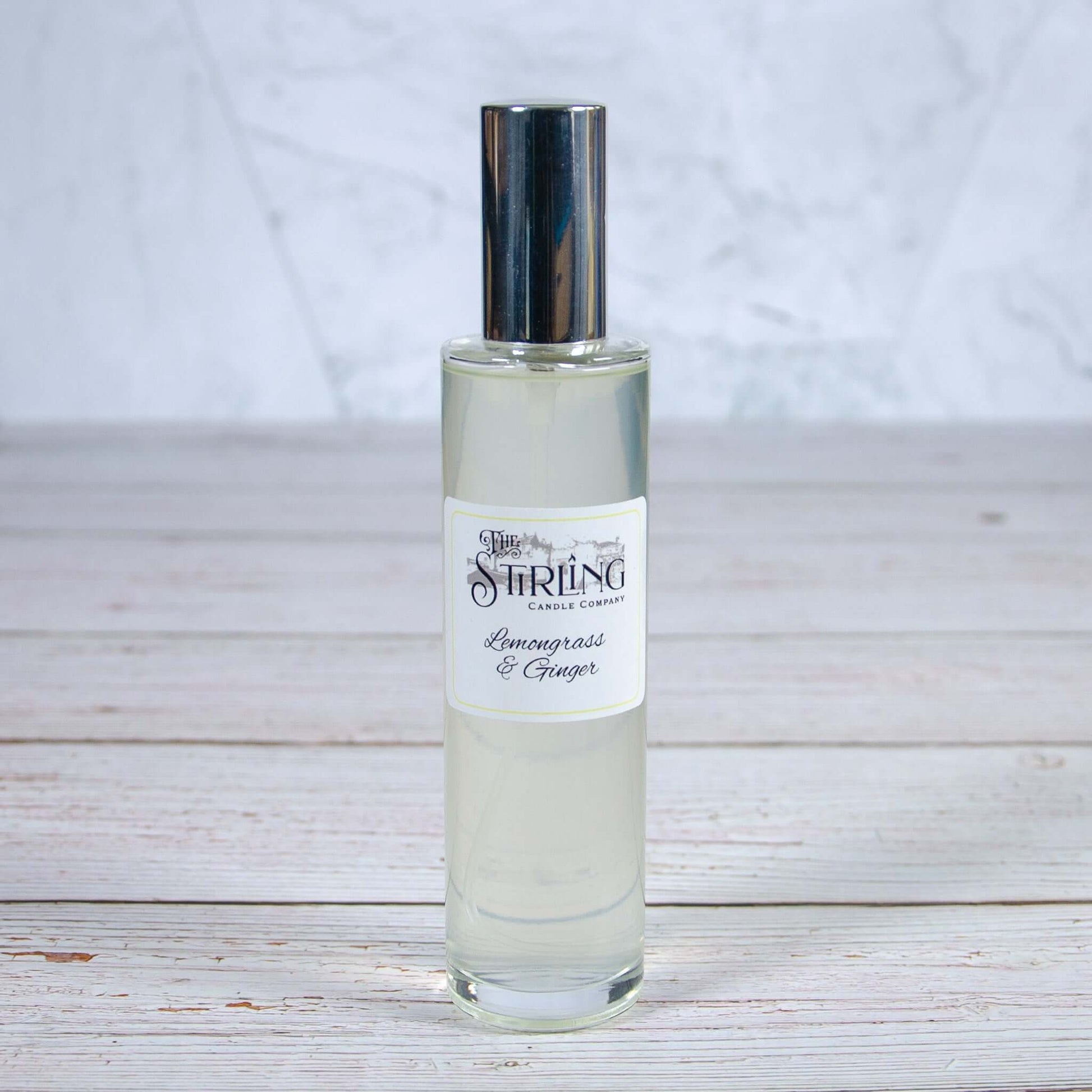 Lemongrass & Ginger - Room Spray 100ml - mezetto Shopify Collective The Stirling Candle Company