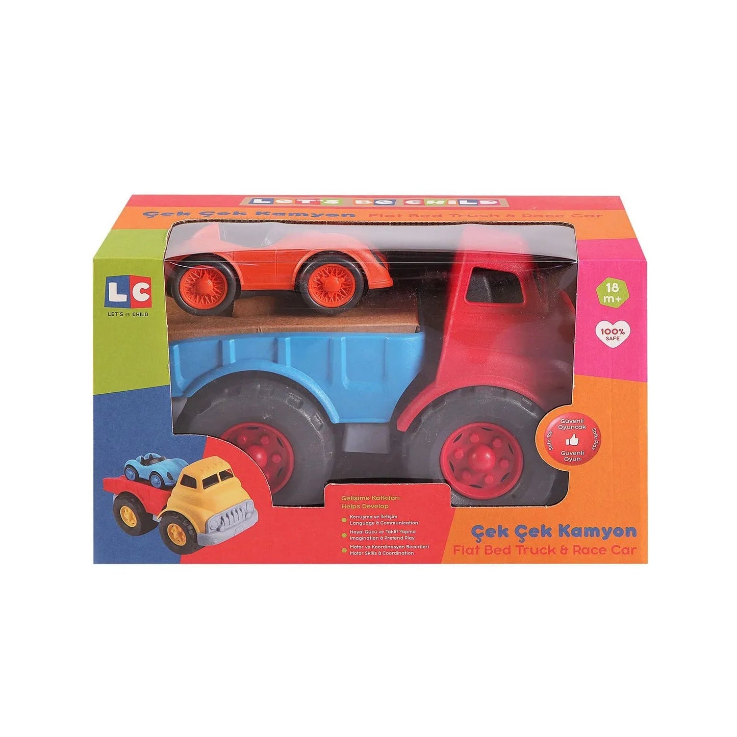 Let's Be Child Big Tow Truck Assorted - mezetto ebebek ebebek