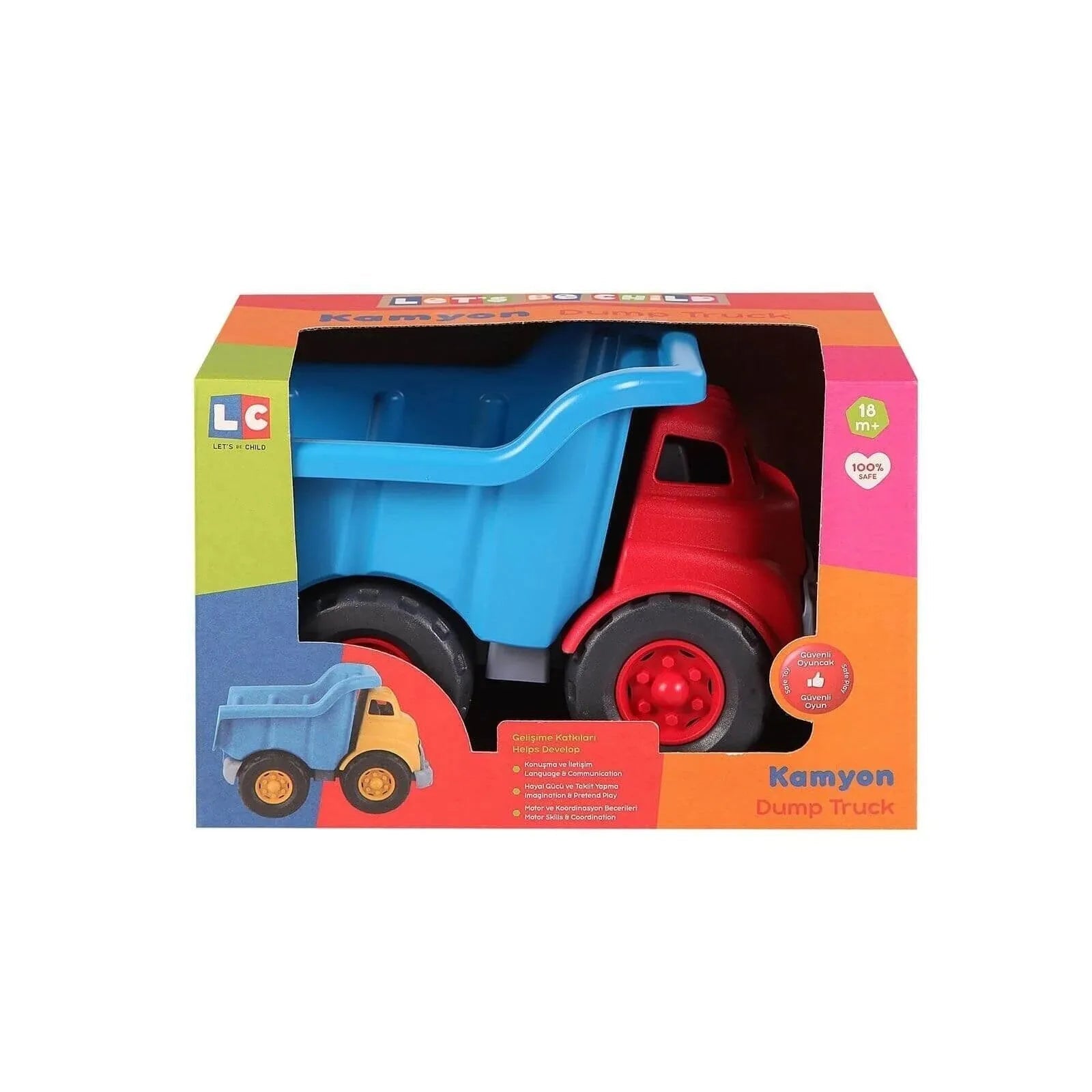 Let's Be Child Big Truck Assorted - mezetto ebebek ebebek